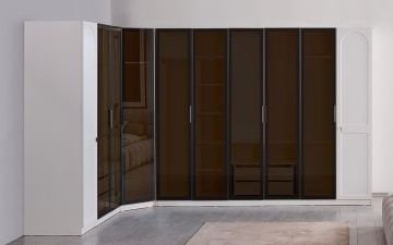 Hemnes Köşe Dolap