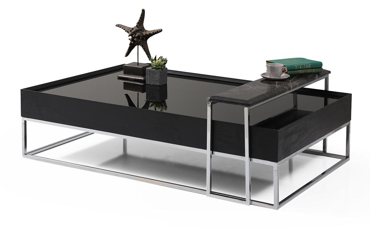 Crown Orta Sehpa - Siyah