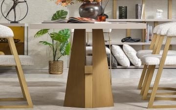 Lamego Yemek Odası Takımı (Vizon)