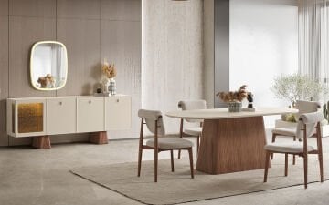 Ferolia Yemek Odası Takımı