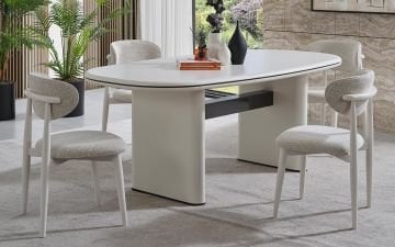 Hemnes Premium Yemek Odası Takımı