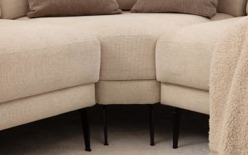 Selmy Köşe Takımı (Krem)