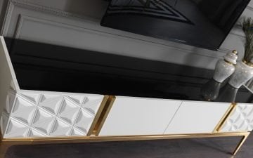 Dome TV Ünitesi - Beyaz