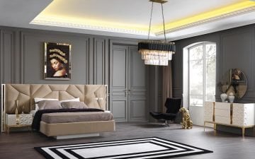 Dome Yatak Odası Takımı - Beyaz