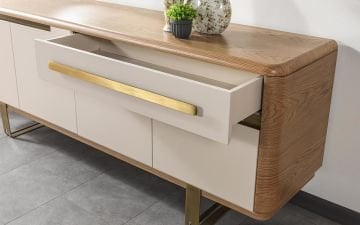 Klein Yemek Odası Takımı (Açık Meşe)