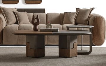 Julina Orta Sehpa (Açık Meşe)