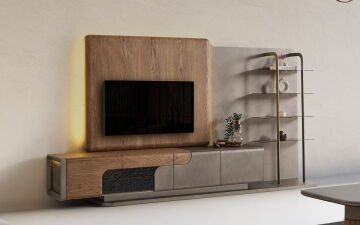 Julina Tv Ünitesi (Açık Meşe)