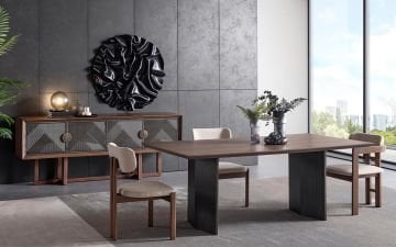 Avion Yemek Odası Takımı (Ceviz)