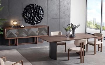 Avion Yemek Odası Takımı (Ceviz)