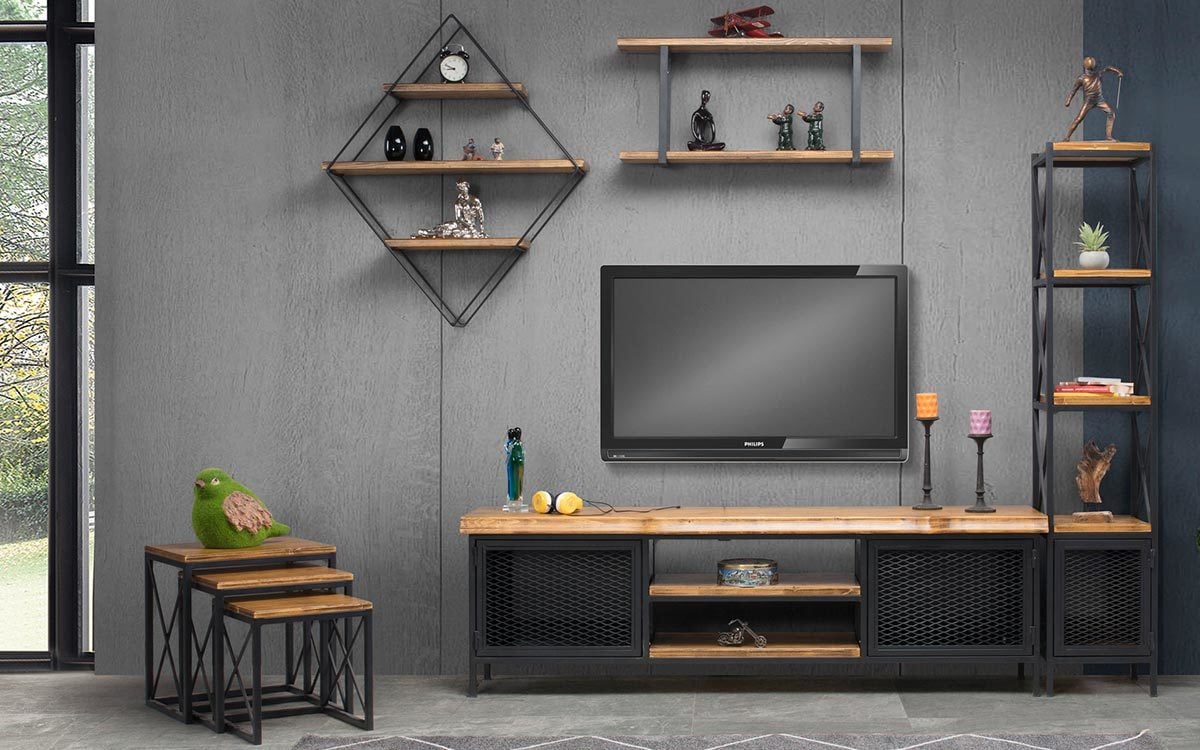 Iron Wood TV Ünitesi