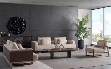 Avion Koltuk Takımı (Ceviz)