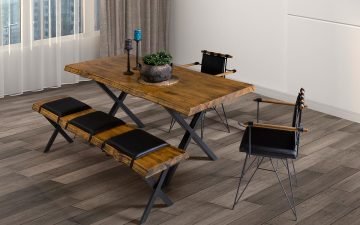 Iron Wood Yemek Odası Takım