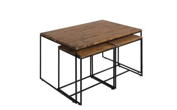Iron Wood Three Orta Sehpa