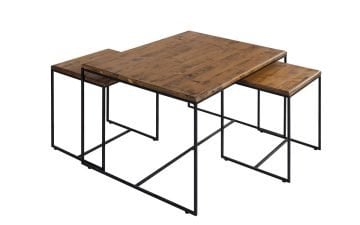Iron Wood Three Orta Sehpa