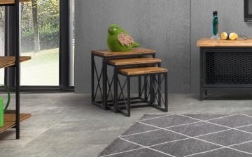 Iron Wood Zigon Sehpa