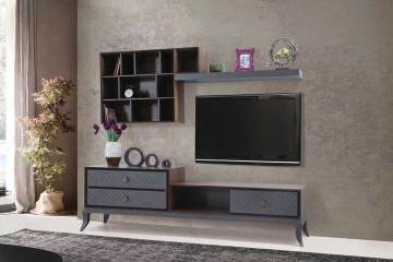 Argos Tv Ünitesi - Gri Ceviz - Seri Sonu