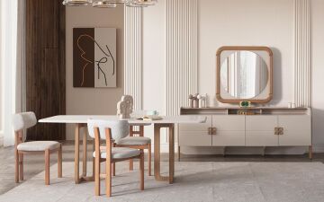 Carnel Yemek Odası Takımı (Seri Sonu)