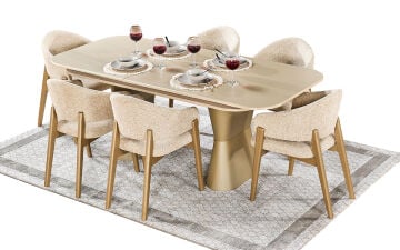Mellby Yemek Odası Takımı
