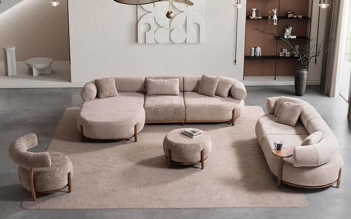 Lunera Köşe Koltuk Takımı