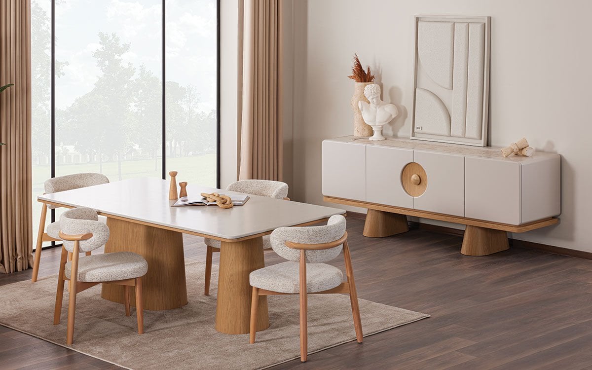 Lunavia Yemek Odası Takımı