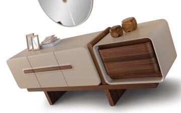 Carloc Yemek Odası Takımı (Koyu Meşe)