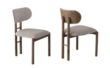 Carloc Yemek Odası Takımı (Koyu Meşe)