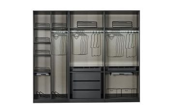 Yaren Yatak Odası Takımı 1 (Antrasit)