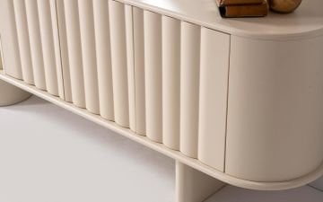 Luther Yemek Odası Takımı (Beyaz)