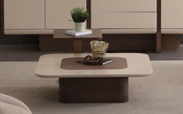 Aurora Sehpa Seti (Krem)