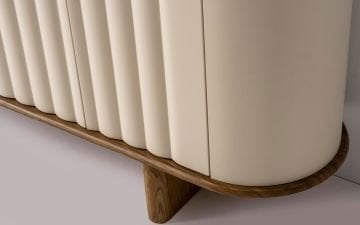 Luther Yemek Odası Takımı (Beyaz-Ceviz)