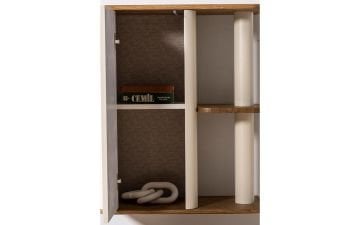 Luther Tv Ünitesi (Beyaz-Ceviz)