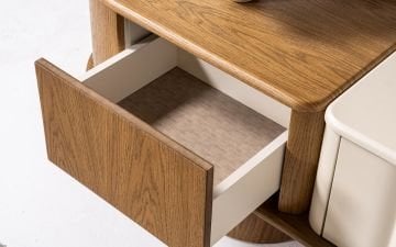 Luther Tv Ünitesi (Beyaz-Ceviz)