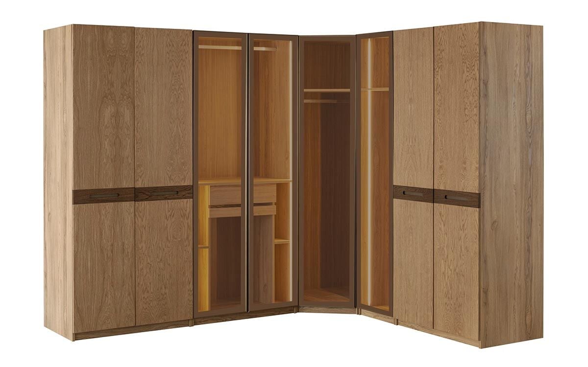 Roble Köşe Dolap