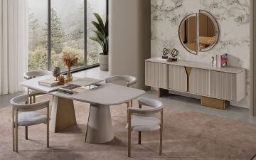 Jersey Yemek Odası Takımı