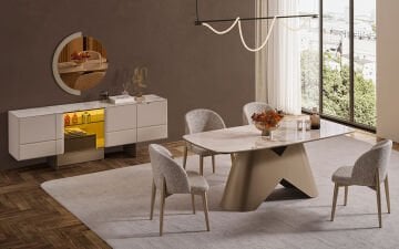 Fenix Luxury Yemek Odası Takımı