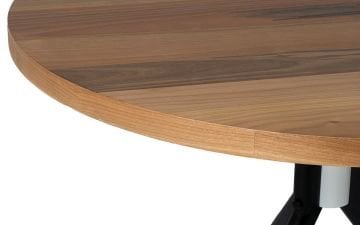 Dolunay Yuvarlak Masa (Ceviz)