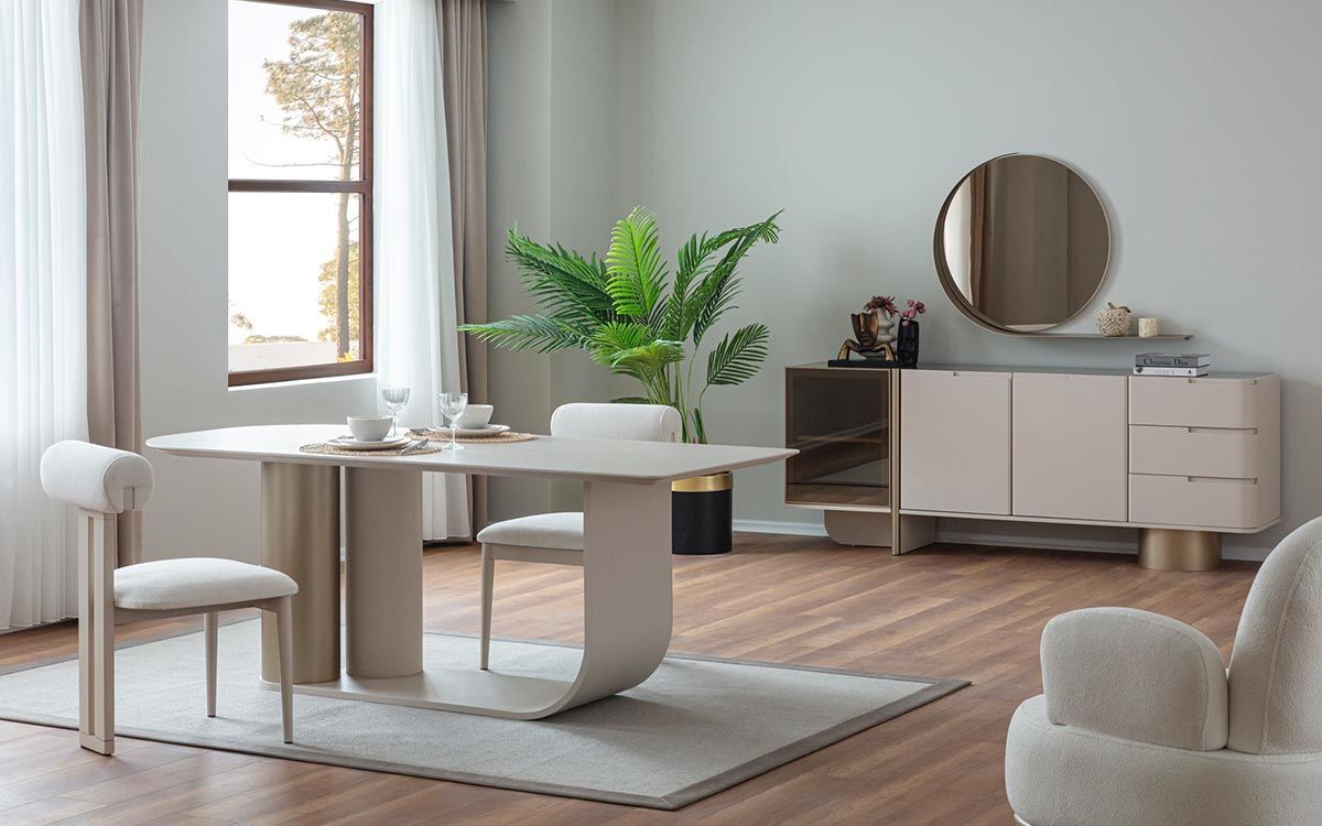 Firoza Yemek Odası Takımı (Seri Sonu)