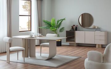 Firoza Yemek Odası Takımı (Seri Sonu)