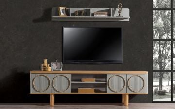 Bağdat Tv Ünitesi (Gri) (Seri Sonu)
