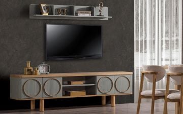 Bağdat Tv Ünitesi (Gri) (Seri Sonu)